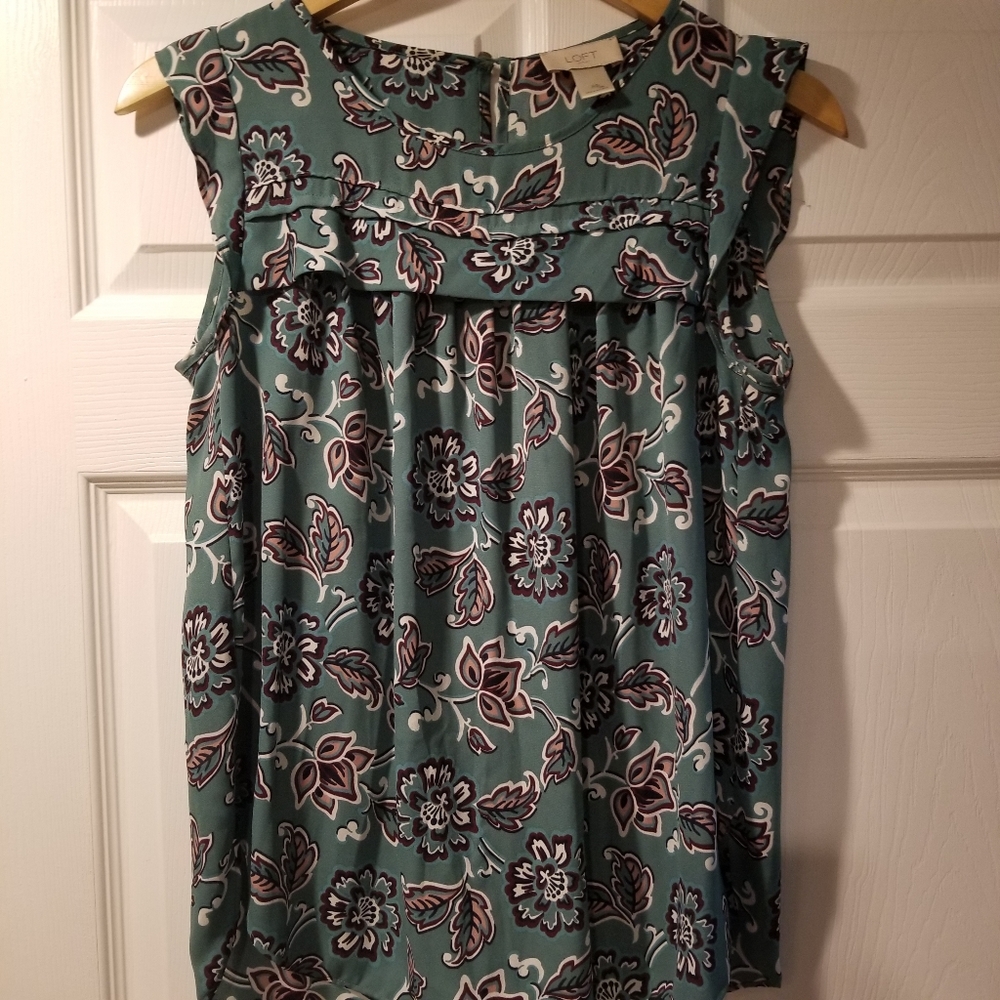 Loft sleeveless top